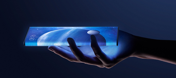 Картинка к статье: Brand Xiaomi from China made an announcement on the smartphone Mi Mix Alpha, which has a screen without frames, and it wraps on the back panel. Review from Sunday21.